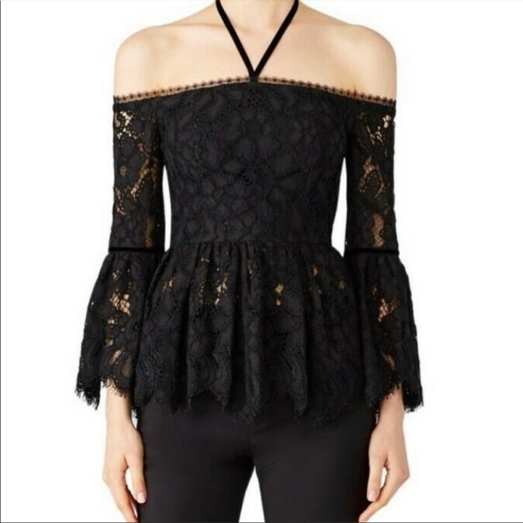 Alexis Grace Lace Off The Shoulder Top